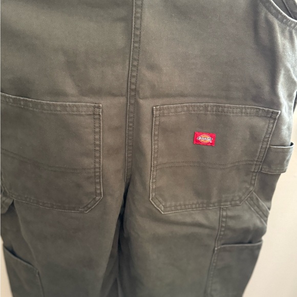Women’s Dickies Dark Green Overalls - Picture 3 of 7